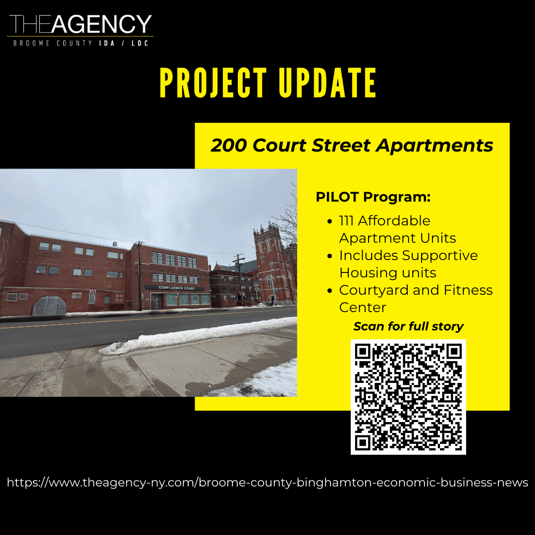 Project Update: The Agency Attends Ribbon Cutting of the Confluence Court Apartments Project, Supported by Agency PILOT Incentives