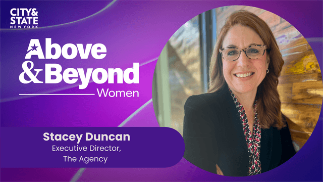Leadership Alliance CEO Stacey Duncan Awarded 2023 Above & Beyond Award by City & State New York