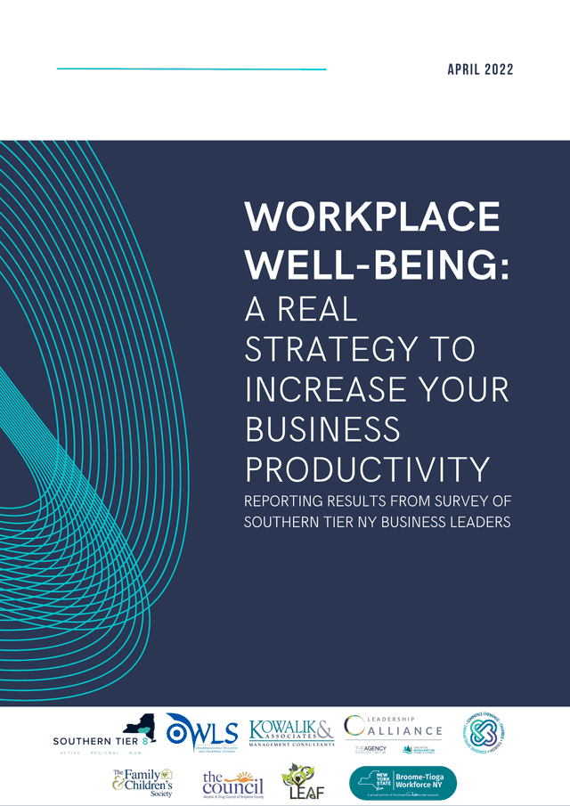 CREST Team Launches “Workplace Well-Being: A Real Strategy to Increase Your Business Productivity”